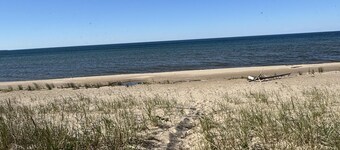 Indian Shores of Lake Huron: Just listed! Lake Huron access. Golf cart included!