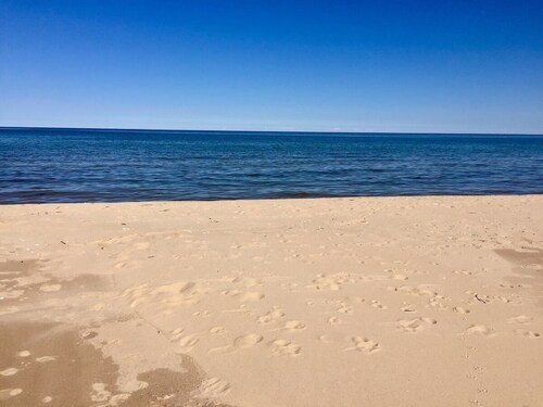 Indian Shores of Lake Huron:  Just listed! Lake Huron access. Golf cart included!