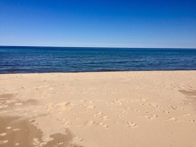 Indian Shores of Lake Huron:  Just listed! Lake Huron access. Golf cart included!