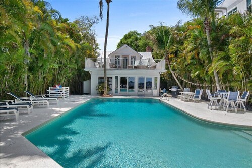 The Coastal Manor • Waterfront Pool Home- 2BR/2BA