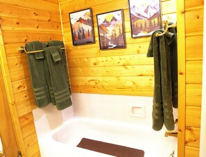 Hair dryer, bidet, towels, soap - Unplug in the Forest! Pine Light Cabin near Vallecito Lake (Bayfield)
