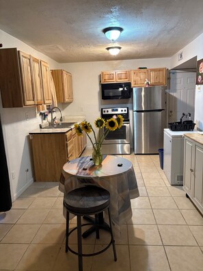 Private kitchen - Simple, Spacious  and Clean 3-bedroom house with AC in Colonial Heights, VA. (Colonial Heights)