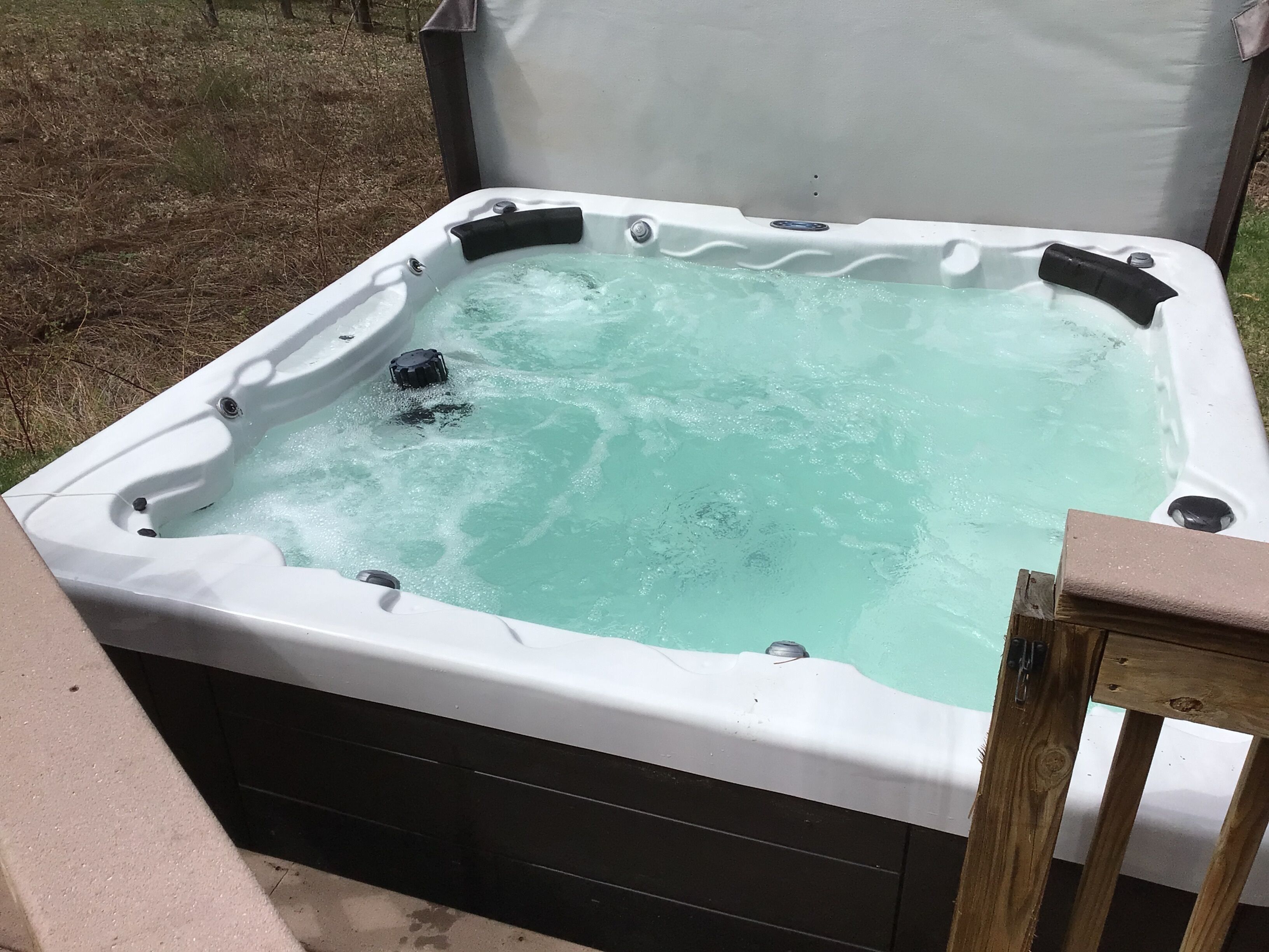 Bain à remous extérieur