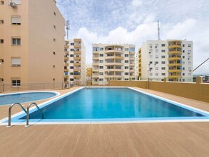 Pool - 3 bdr cozy apt, Exterior POOL , Cidadela - LCGR (Praia)