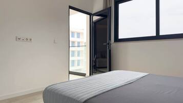 1 Schlafzimmer, Bügeleisen/Bügelbrett, kostenloses WLAN, Bettwäsche