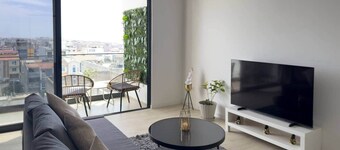 Spacious 2 bdr aprt, rooftop pool - LCGR