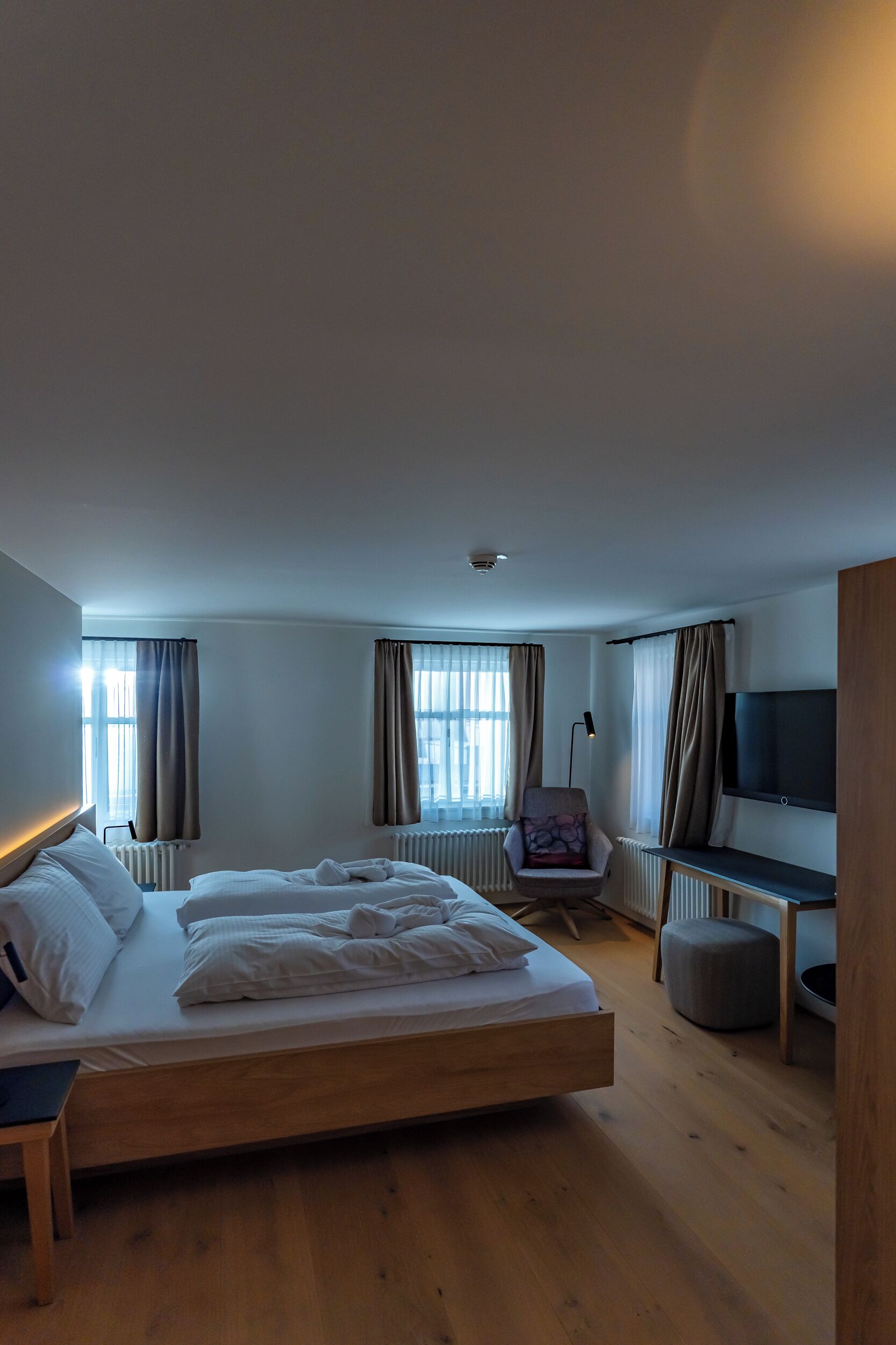 1 Schlafzimmer, Reisekinderbett, kostenloses WLAN, Bettwäsche