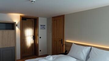 1 Schlafzimmer, Reisekinderbett, kostenloses WLAN, Bettwäsche