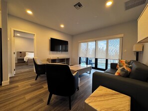 Living area - Spacious 1-Bedroom Suite w/ Beach View Balcony (Freeport)