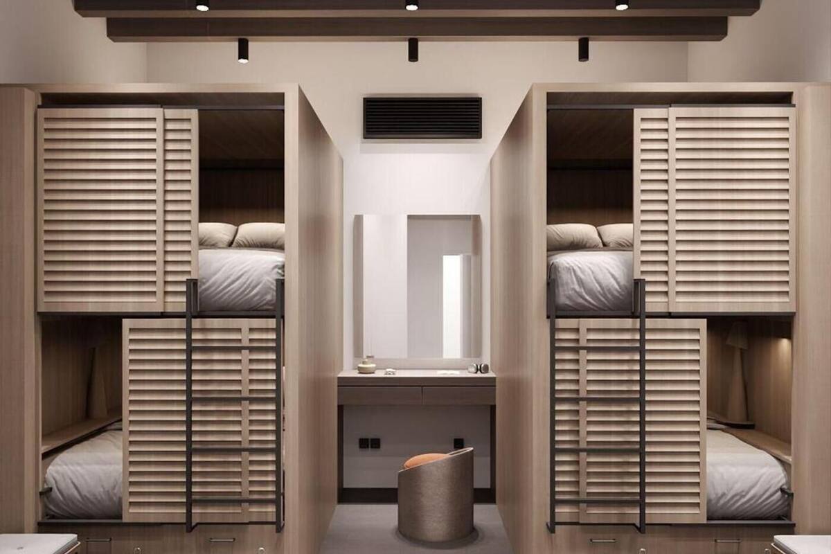 Standard Shared Dormitory - Capsule | Wi-fi percuma 