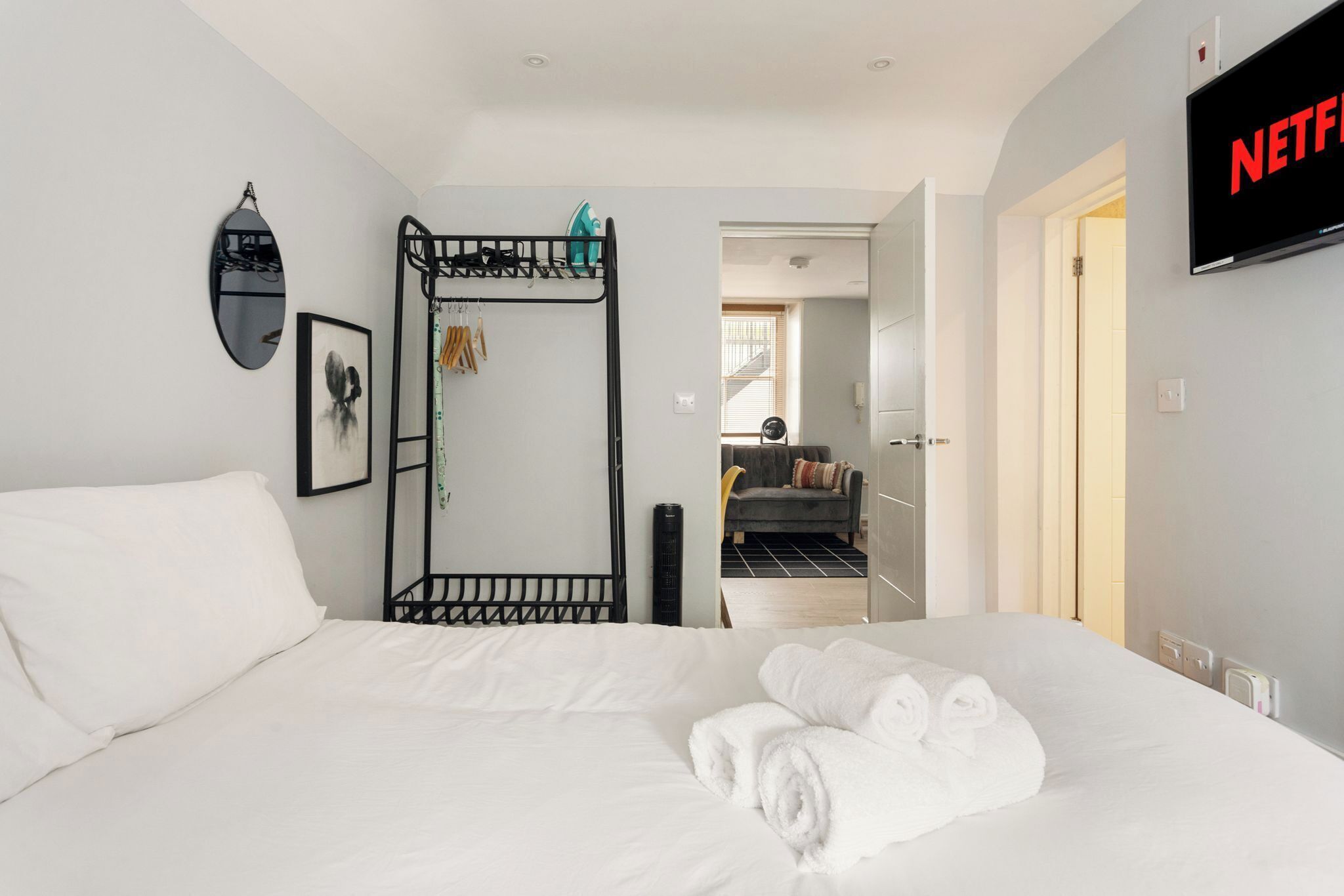 1 bedroom, iron/ironing board, free WiFi, bed sheets