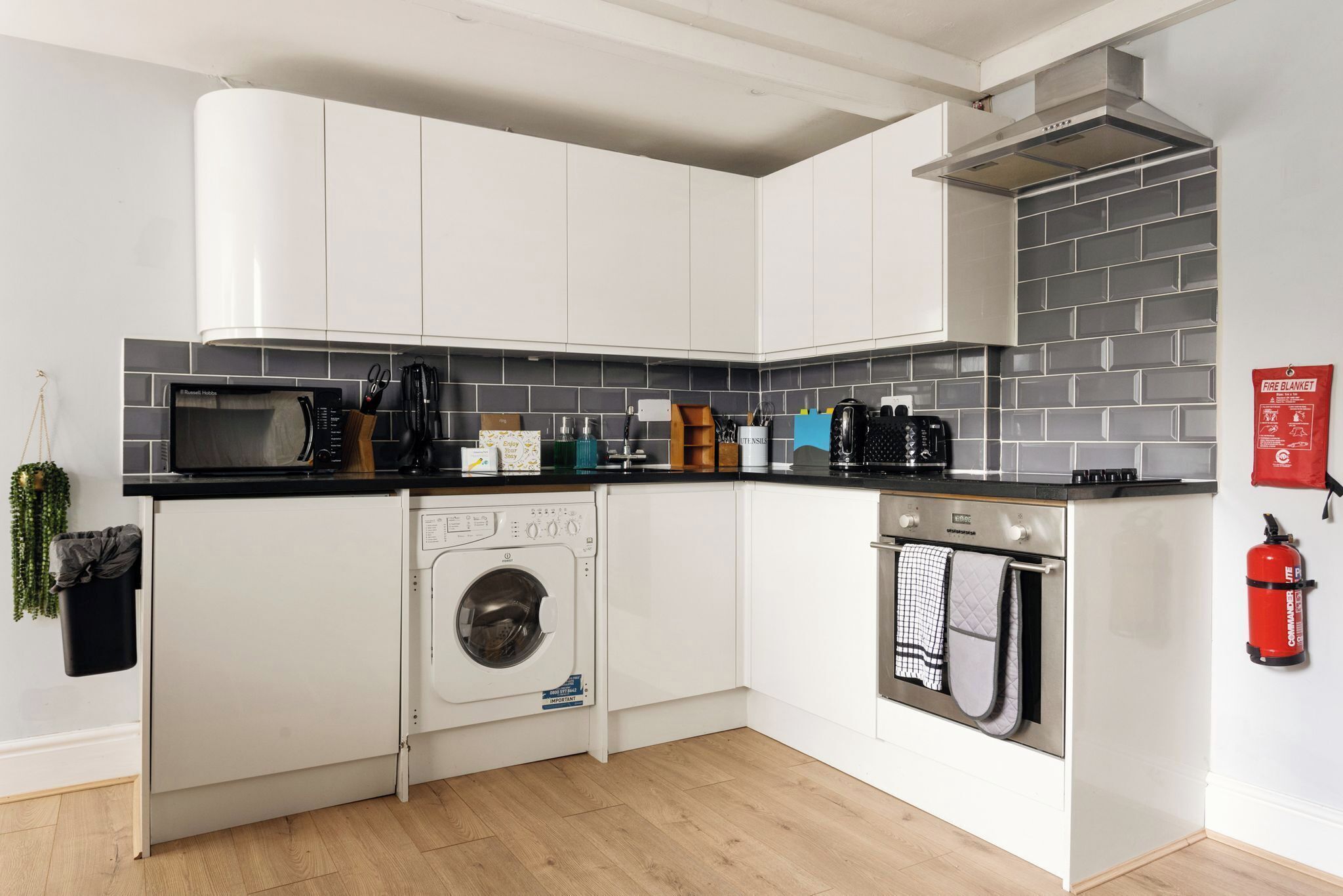 Microwave, oven, stovetop, toaster