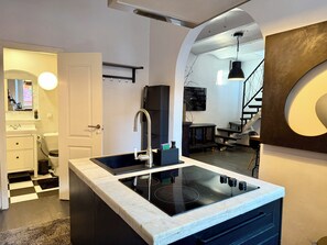 Private kitchen - Uzupio2 Old Town Studio (Vilnius)