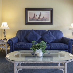 Living area - Cozy 2-bedroom condo in gorgeous Hilton Head Island (Hilton Head Island)
