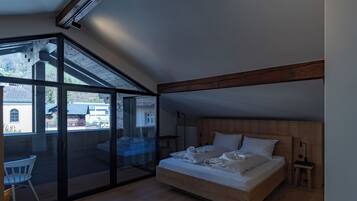 1 Schlafzimmer, Reisekinderbett, kostenloses WLAN, Bettwäsche