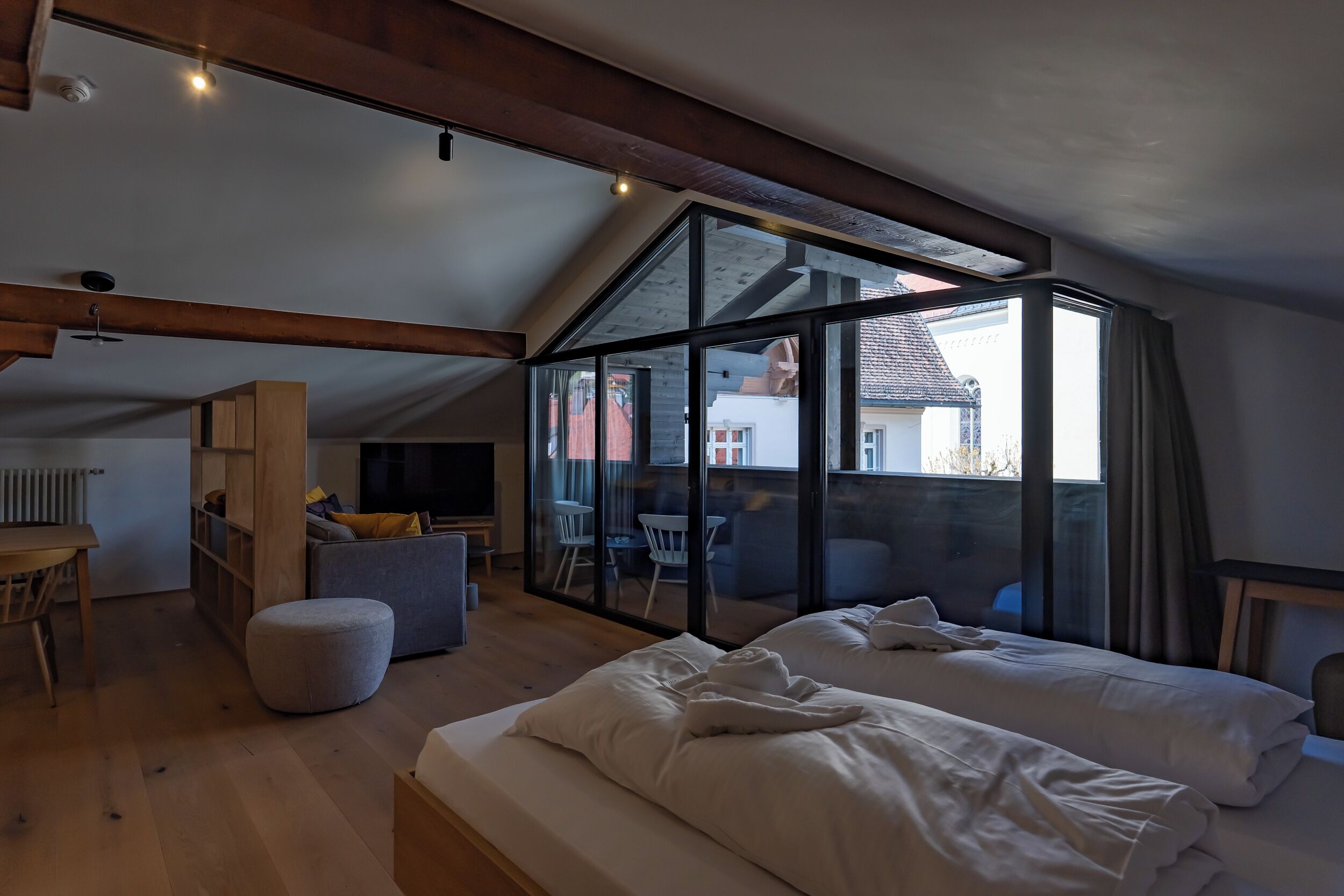 1 Schlafzimmer, Reisekinderbett, kostenloses WLAN, Bettwäsche