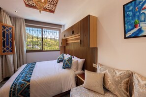 Superior kamer, 1 twee- of 2 eenpersoonsbedden, uitzicht op bergen