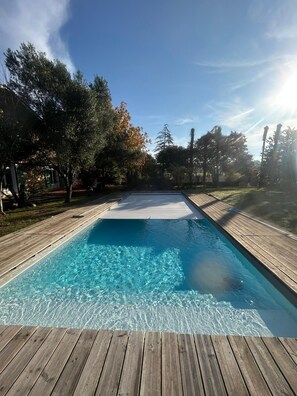 Pool - Large family home with heated pool (Yzosse)