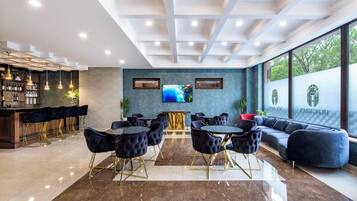 Sala de estar en el lobby