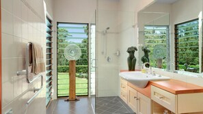 Dusche, Handtücher