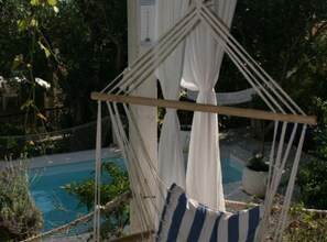 A heated pool - Apartments Mediterraneo Blues - Two bedroom apartment with sea view (Rustico) (Kaprije)