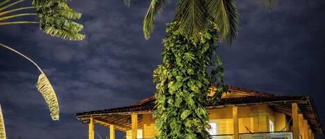 Front of property – evening/night