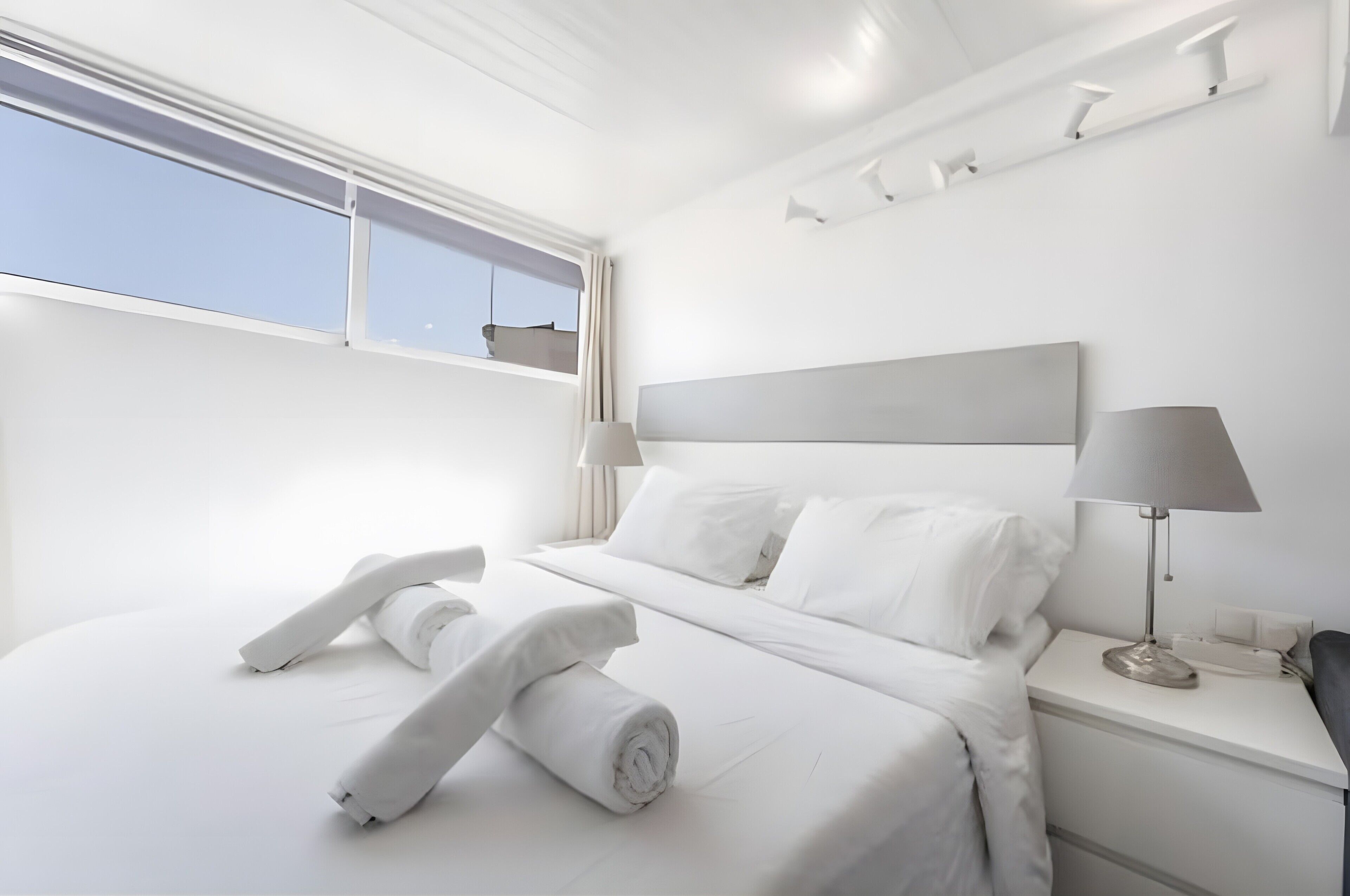 1 bedroom, iron/ironing board, bed sheets