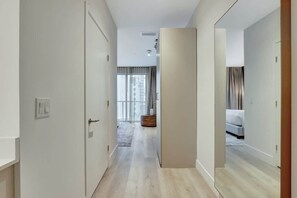 Interior - Stylish Studio with Balcony, City Views, Sleeps 4 (Miami)