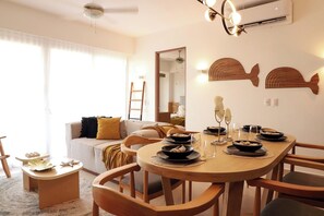 Dining - Elegant 2 Bedroom apartment Nuevo Vallarta close to the beach with rooftop pool (Nuevo Vallarta)