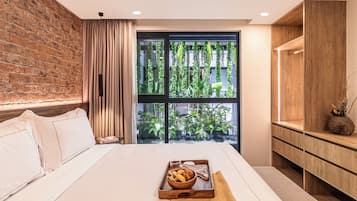 Premium-Apartment | Ausblick vom Zimmer