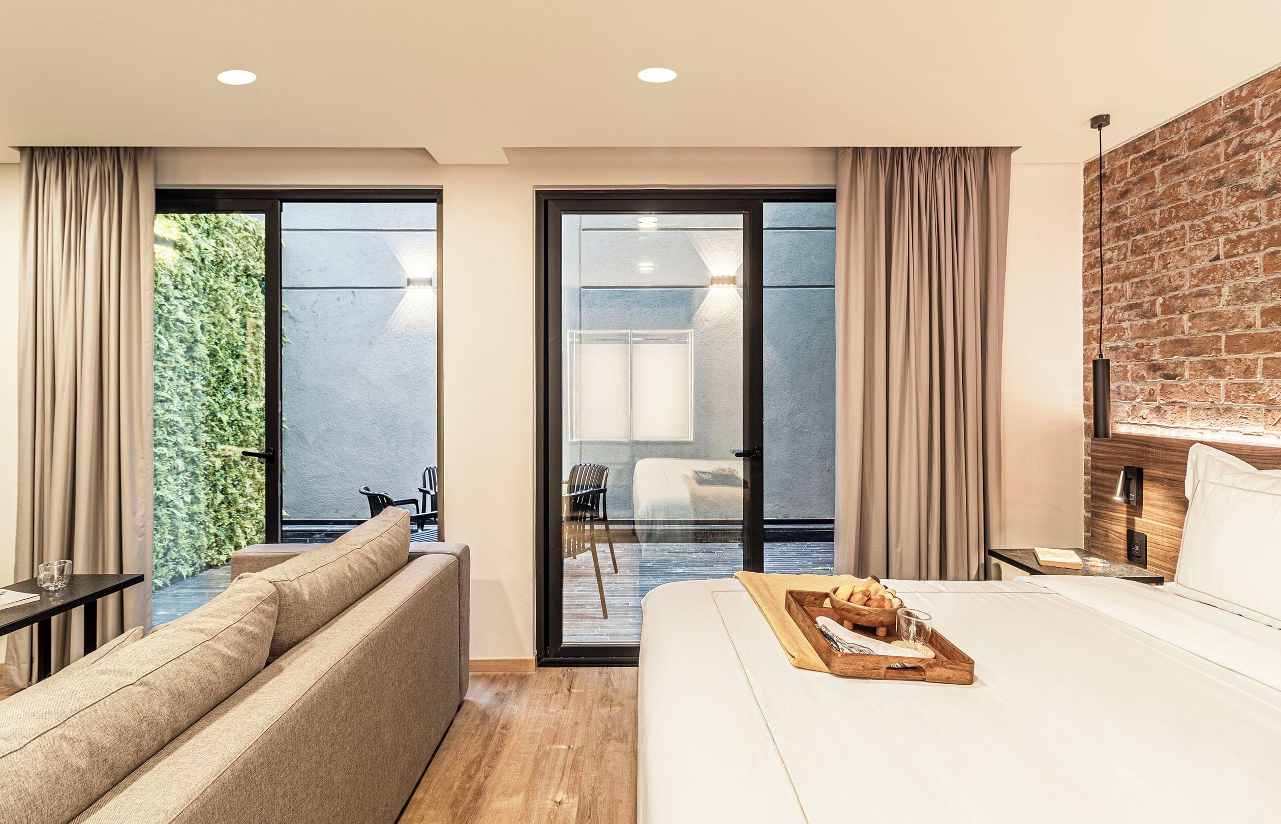 Executive King Suite Terrace | In-room safe, desk, laptop workspace, free WiFi
