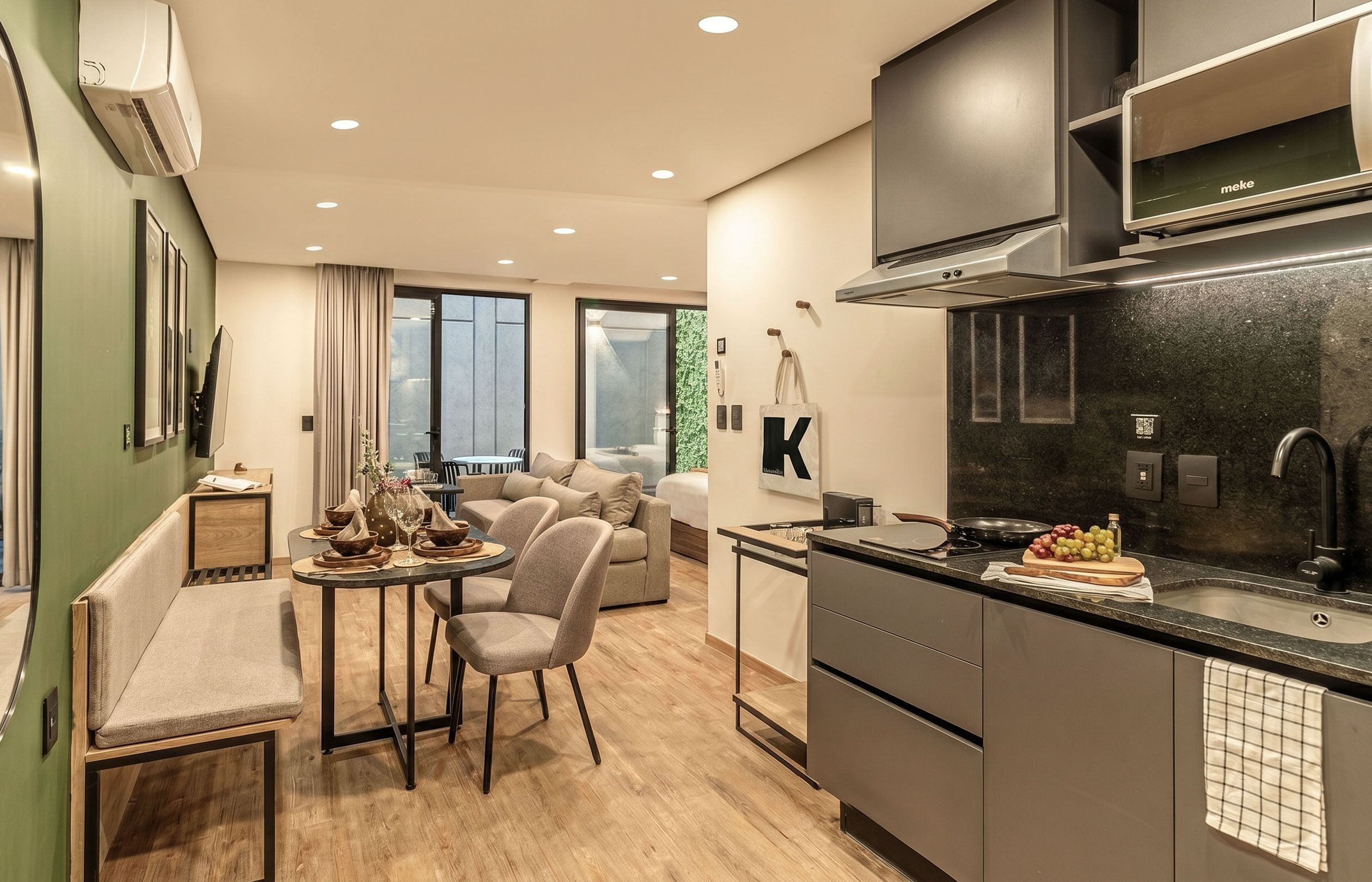 Executive King Suite Terrace | Área de sala de estar