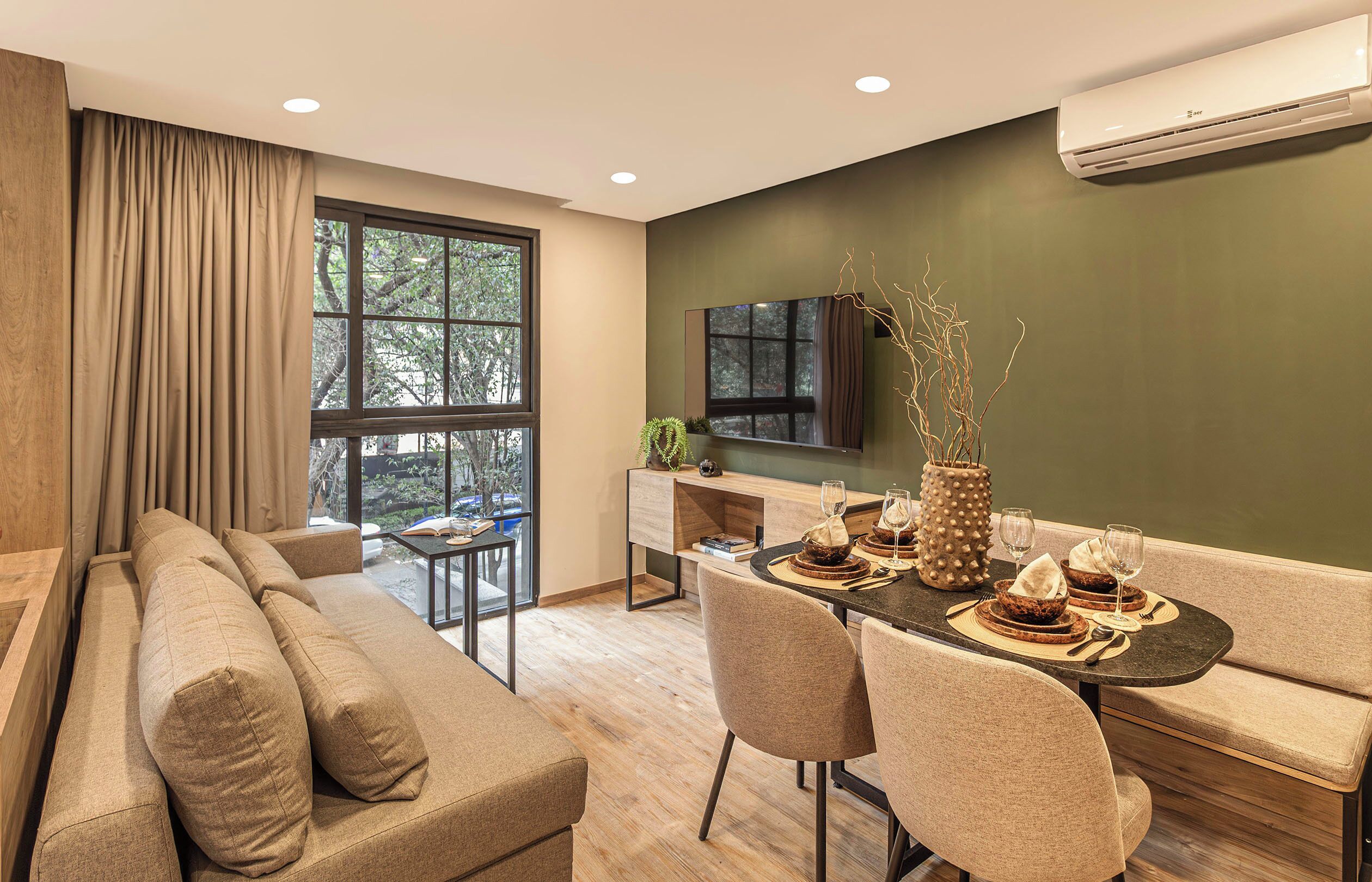 Premium Queen Suite | Área de sala de estar