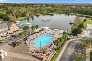 Pool - 3 BD/ 2 BA/ Villas At Seven Dwarfs Lane (14-104) (Kissimmee)