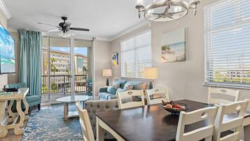 Condo, Multiple Beds (Azure #323) | Living area