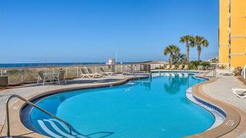 Condo, Multiple Beds (Azure #323) | Pool | Outdoor pool, a heated pool