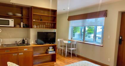 Cosy studio in city end Karori with sunny deck