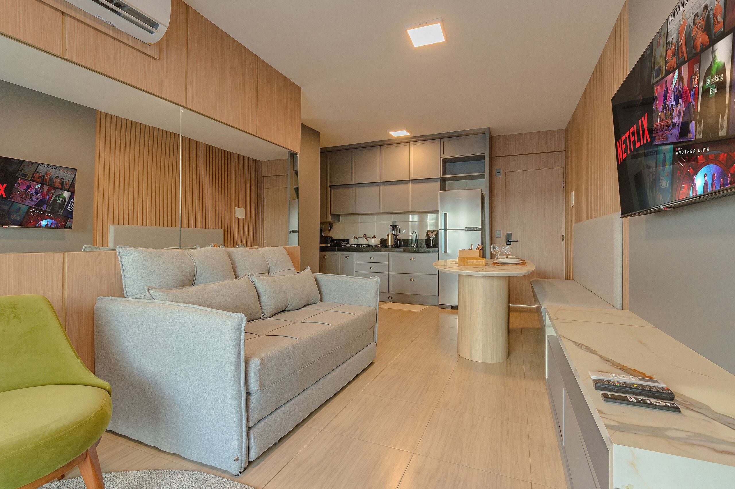 Apartamento básico | Área de estar