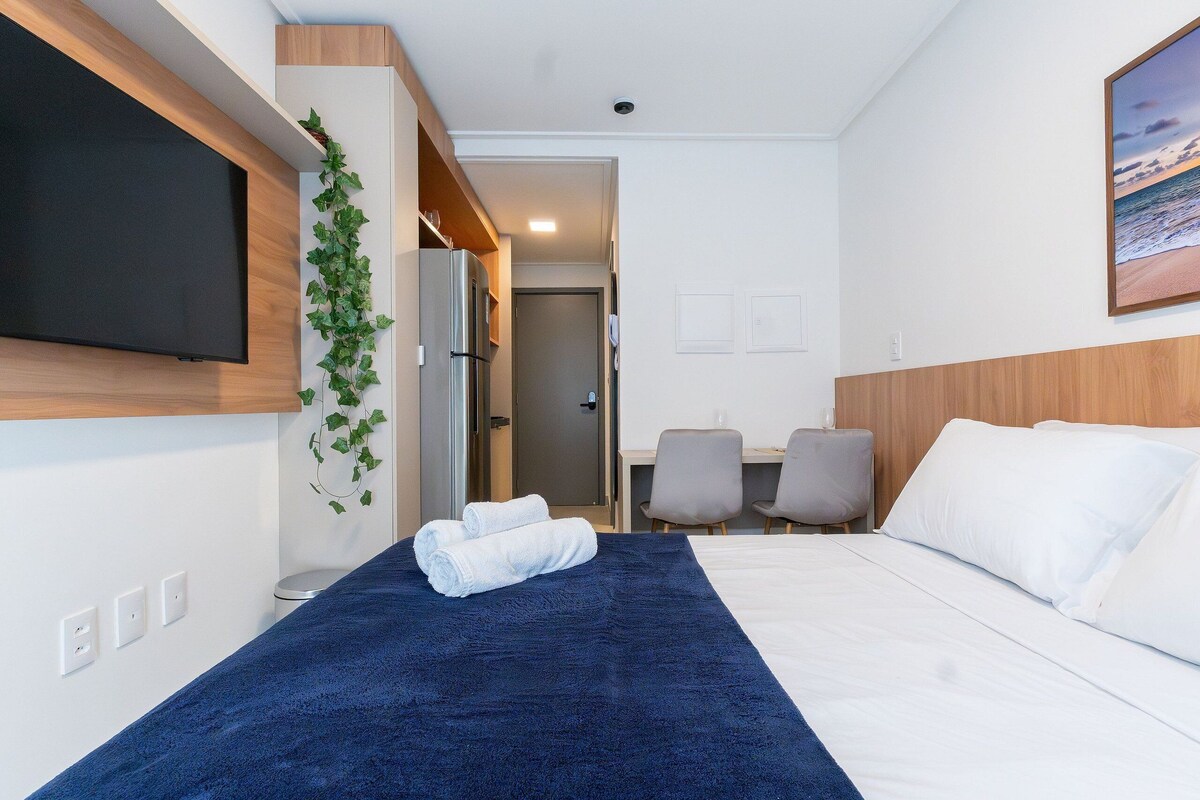 1 bedroom, blackout curtains, iron/ironing board, free WiFi