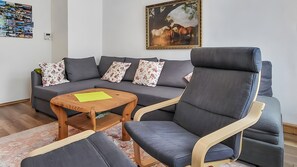 TV, DVD player, stereo - Apartment 'in Wernigerode' with Wi-Fi (Wernigerode)