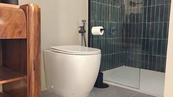 Apartamento exclusivo, vista para a cidade | Banheiro