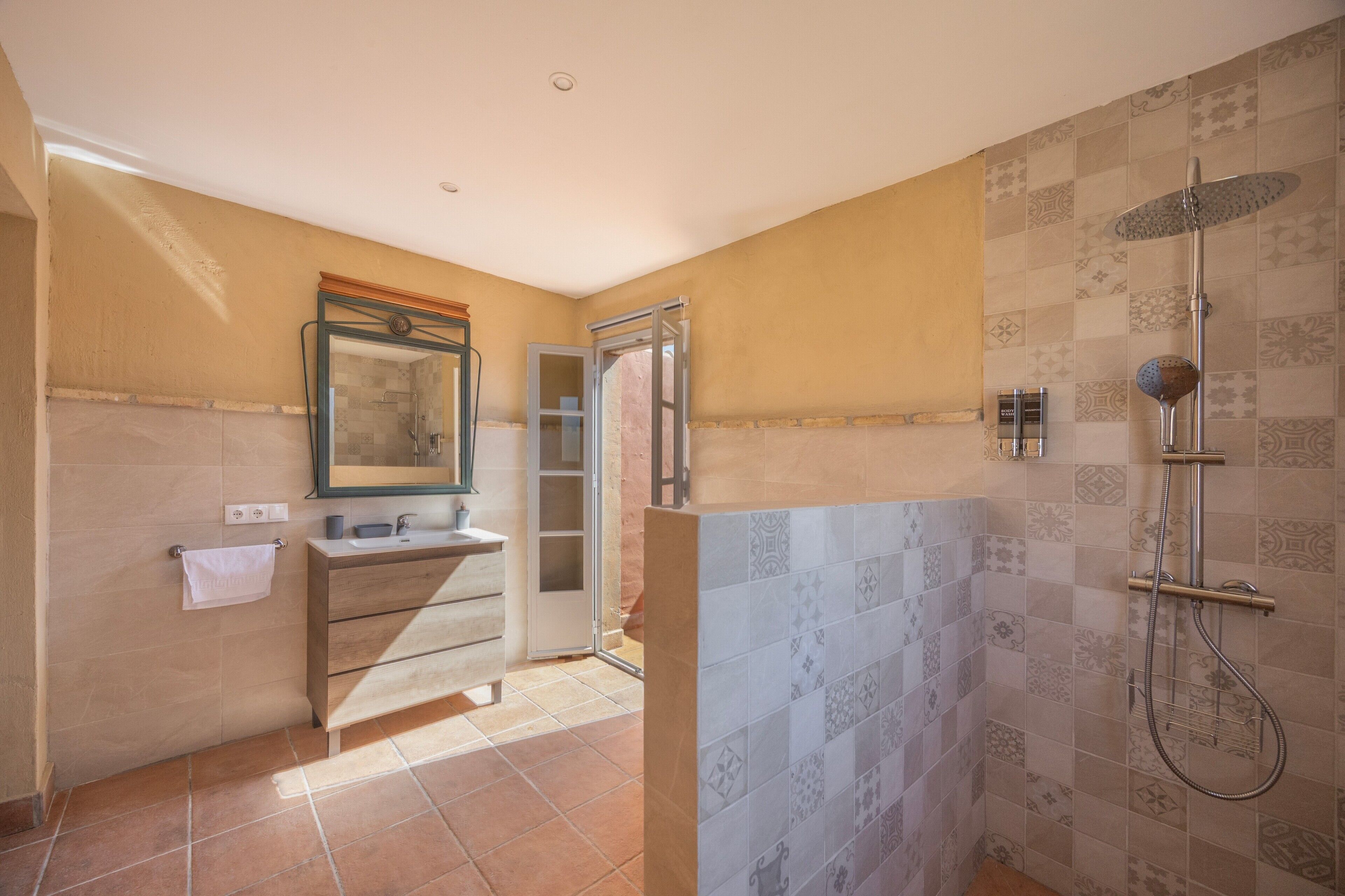 Dusche, Handtücher