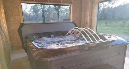 Chambre « Chambre de Laluby » avec jacuzzi et climatisation