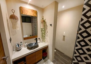 Dusche, Handtücher