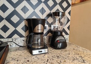 Kaffe og/eller kaffemaskin