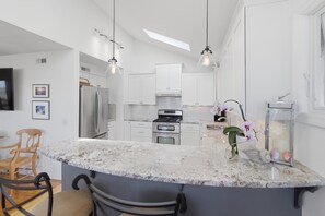 Private kitchen - High End Luxury Retreat with River/Marsh Views, Near Beach - 34 Marsh Island (Isle Of Palms)