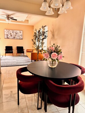 Dining -  Fully furnished luxury apartment in a serene and secure gated community. (Edinburg)