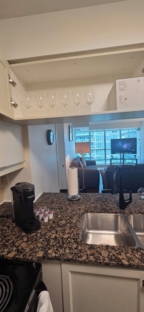 Private kitchen - Lovely condo near Lake Ontario with Free Parking & 10 mins from FIFA BMO Field (Toronto)