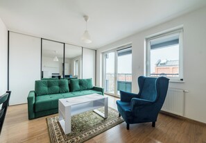 Living area - Wilczak 16A Cosy Studio (Poznań)