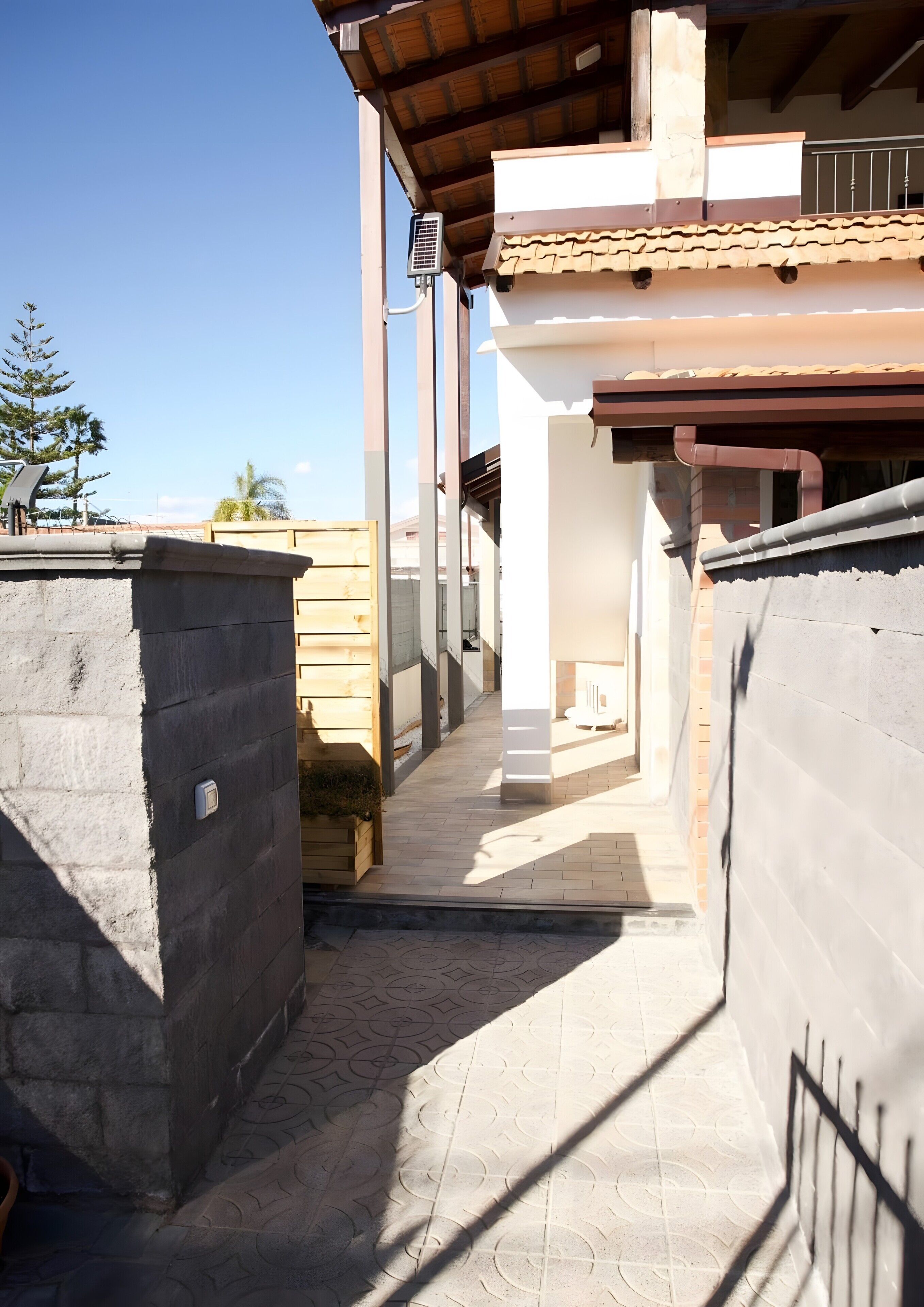 Enceinte de l’hébergement